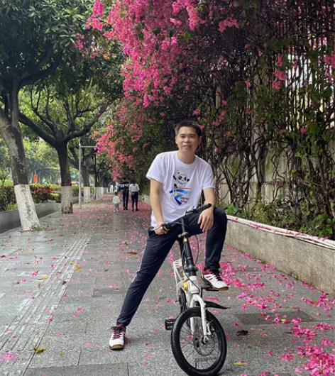 折叠14寸自行车，前后双碟刹，防震升高，女...