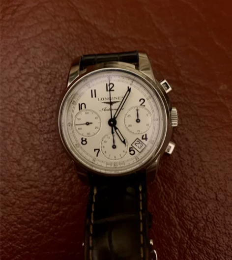 浪琴索伊米亚计时机械表，京东自营购买，原价...