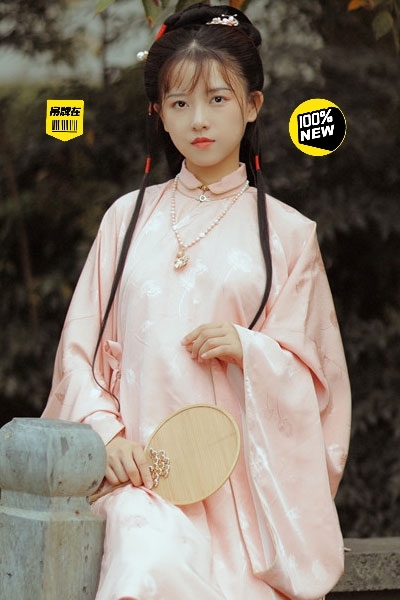 【全新】兰若庭 汉服 太平有象 长袄 立领...