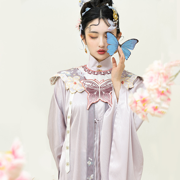 兰若庭 汉服 明制 初霁之问春   绣花 ...