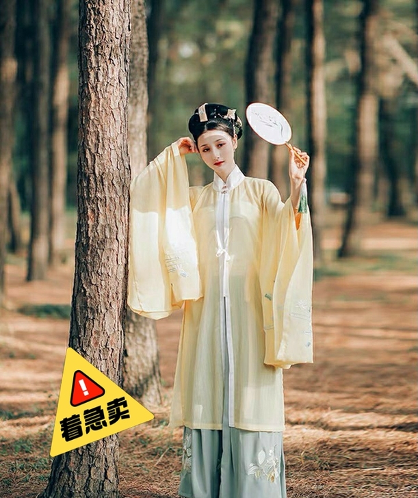 汉服  立领长衫M码