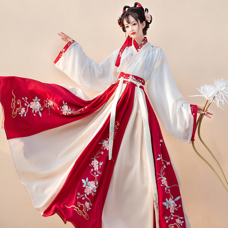 【99划算价】晋制交领汉服女夏季仙气中国风...