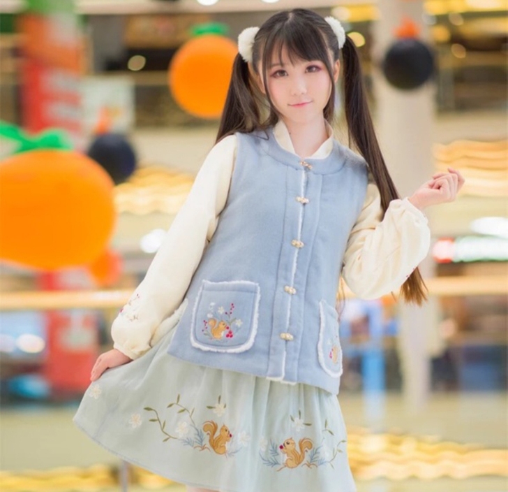 付邮送，汉服比甲