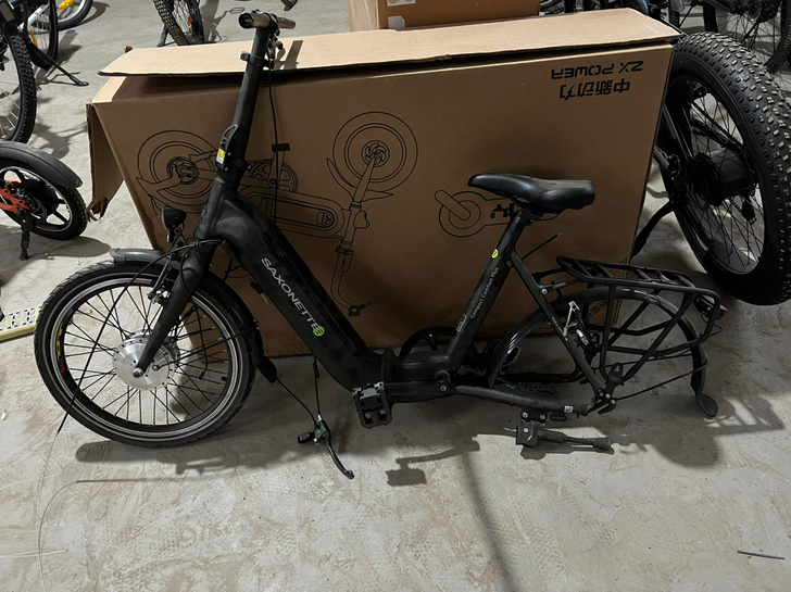 20寸折叠半成品锂电车