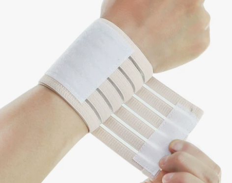 篮球装备护腕男女时尚护手腕短款羽毛球运动透...