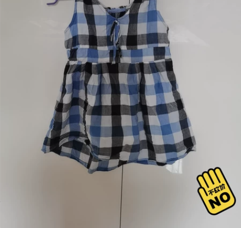 纯棉格子裙 女童可爱风 主页同一发布地址三...
