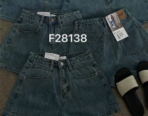 韩国东大门牛仔短裤女2022新款夏季高腰A...