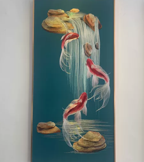 本店12月底房租到期，店内宝贝《鱼跃龙门》...