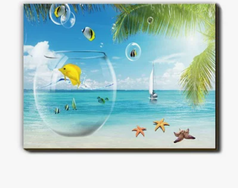 客厅现代无框画餐厅挂画卧室床头单幅装饰画走...