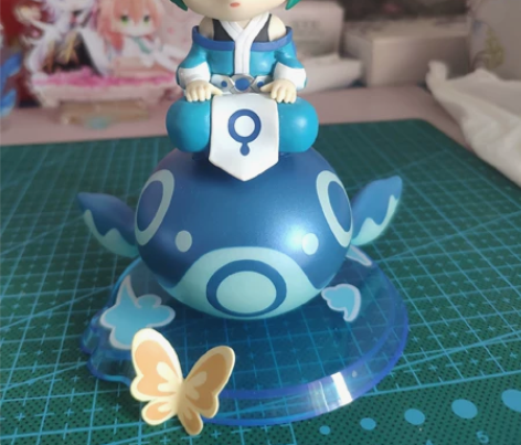 王者荣耀庄周q版手办 盒子卡片说明书都在 ...