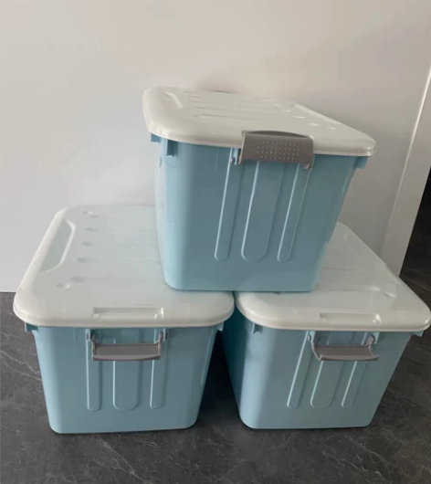 三个储物箱 新新的，没用过， 39包邮， ...
