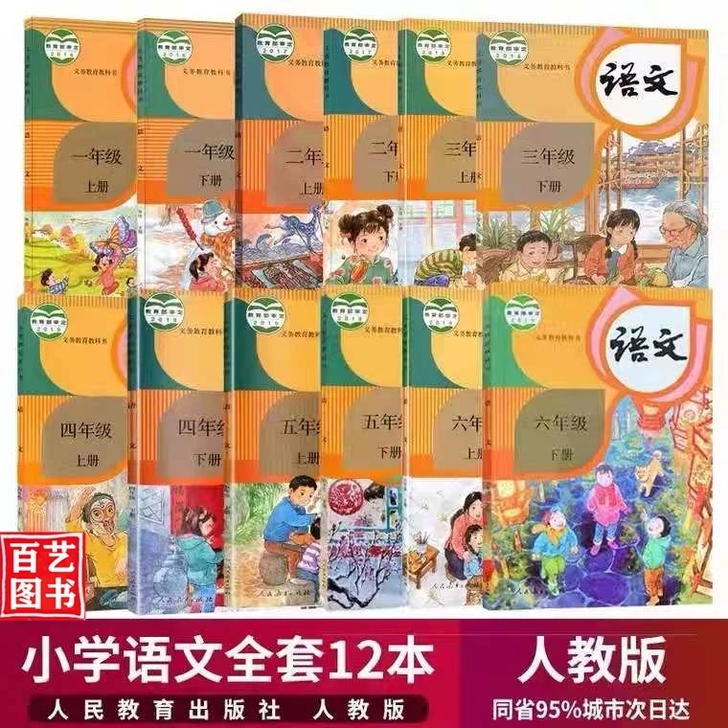 付款后不退换!祝早日上岸小学语文课本1~6...