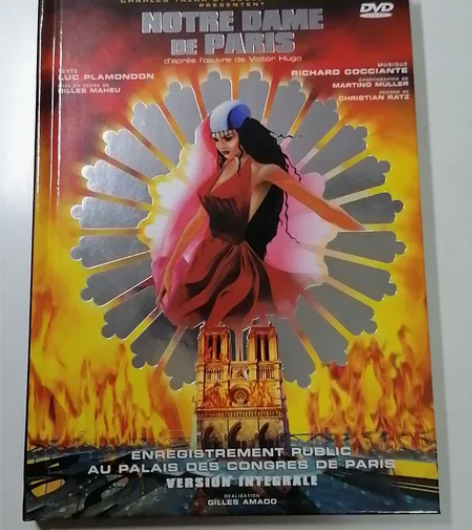 音乐剧巴黎圣母院nddp官方正版DVD 感...