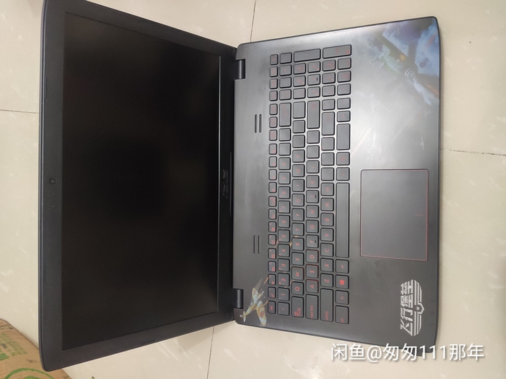 华硕游戏笔记本便宜卖掉！换台式了没怎么用过...