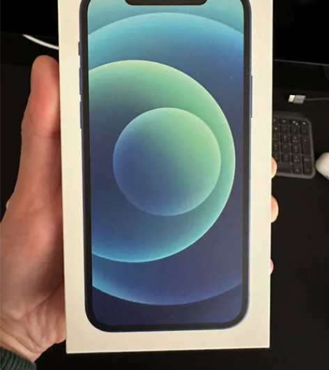 iPhone 12 蓝色 128G 国行已...