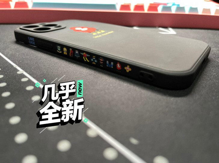 CARECASE 侧边小怪兽适用苹果12液...