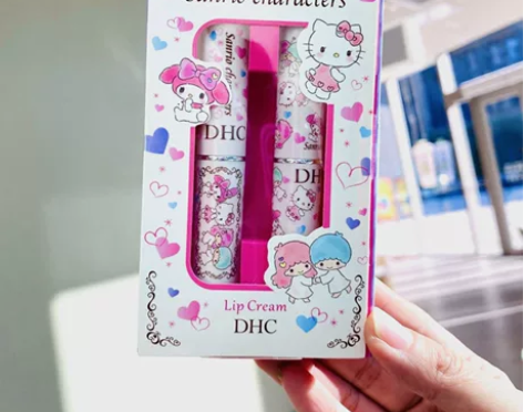 日本DHC润唇膏限定Hellokitty套...
