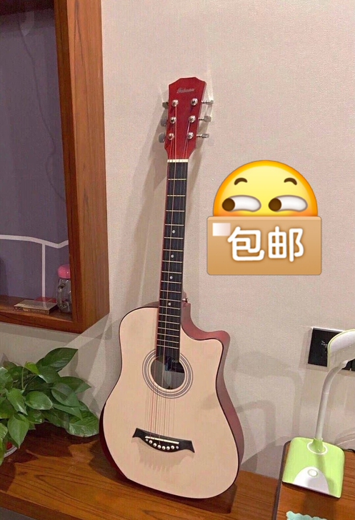 【琴行不做了】全新吉他处理单板吉他全新38...