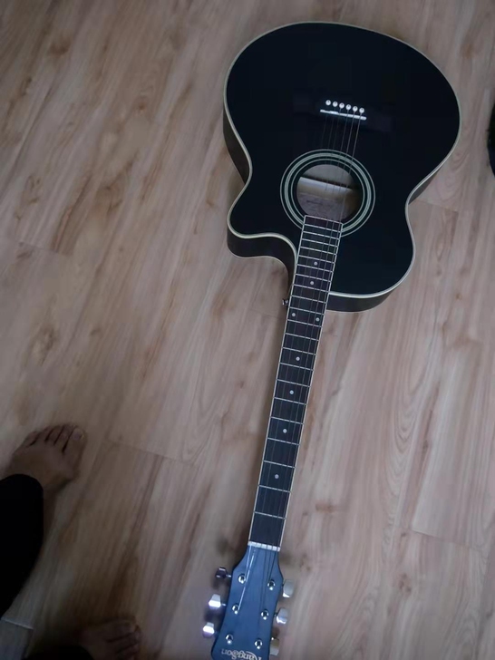 Kangson民谣吉他   38寸缺角化蓝...