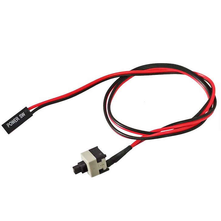 包邮主机开关电脑开关线重启线机箱开机线RE...