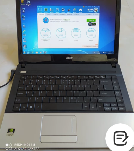 宏基EC-471G笔记本电脑，i5三代1G...