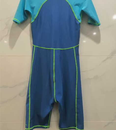 迪卡侬儿童游泳衣女泳裤男女童男童套装中大童...