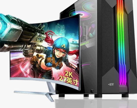 高端水冷i7游戏主机组装台式高配RTX30...