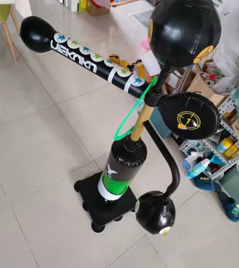 儿童反应躲闪训练器材学生拳击沙袋旋转棍靶成...