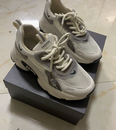 原相机实拍 女士运动鞋 跑步鞋 老爹鞋 加...