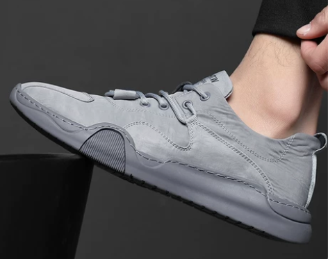 木林森男鞋夏季透气冰丝布鞋男士软底休闲鞋薄...