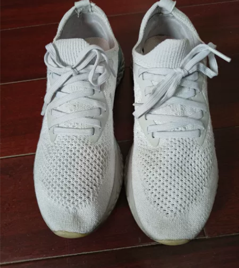 35.5码正品nike飞织面料运动鞋轻跑鞋...