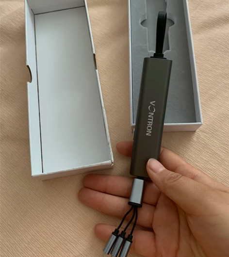 三头快充充电线，铝壳，全新，有十个可出。可...