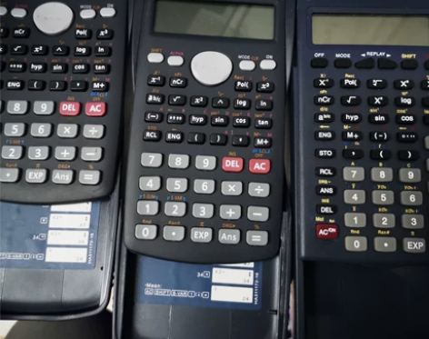 三个计算器，盒子丢了 中小学高中大学考研均...