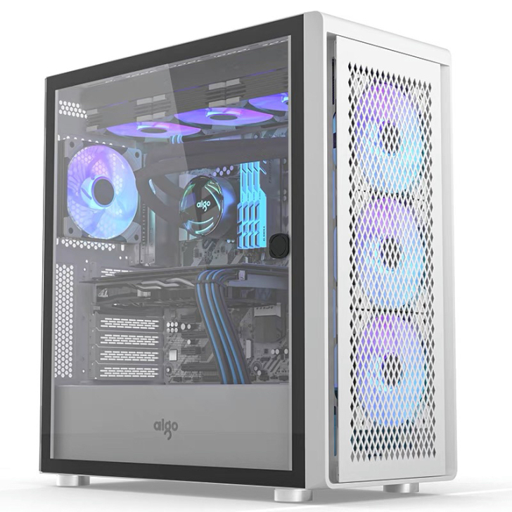 爱国者机箱破晓X3 钢化玻璃游戏水冷E-A...