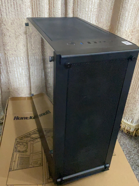 航嘉GX580p亚克力侧透电脑空机箱成色新...