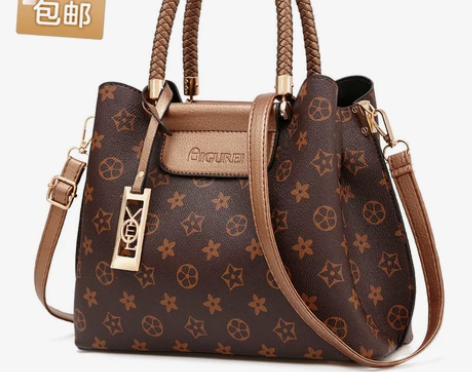 软皮高级感女士包包秋冬手提包女百搭时尚单肩...