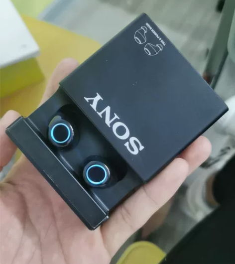 索尼降噪耳机wf-v7  4000毫安大电...