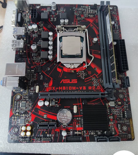 华硕h310m v3主板 i双通道都正常 ...