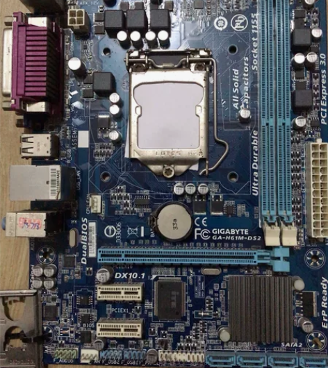 清一色技嘉h61m_ds2主板,包好,有十...