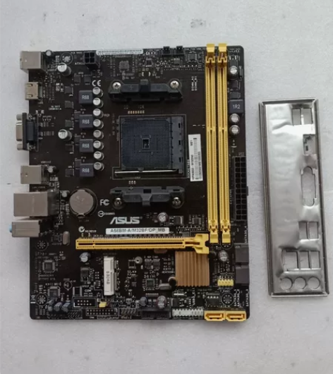 Asus/华硕 A58M-A，拆机主板成色...