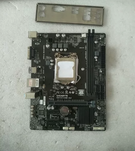 技嘉h110m s2 主板 拆机一块 成色...