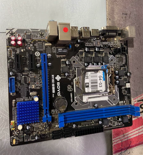 H110主板上DDR3内存 梅捷H110Z...
