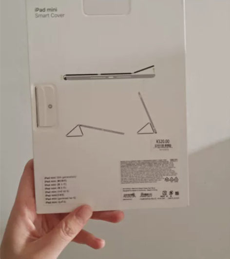 苹果iPad mini原厂的保护壳，自己不...