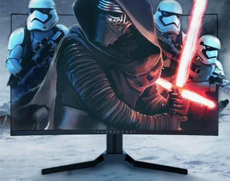 雷神27英寸144hz曲面高清电竞台式电脑...