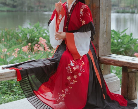 (出)【梧风】汉衣晟道汉服 女春夏晋制交领...
