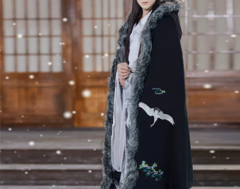 桔屿原创汉服女【雪梅】明制对襟短衫方领半袖...