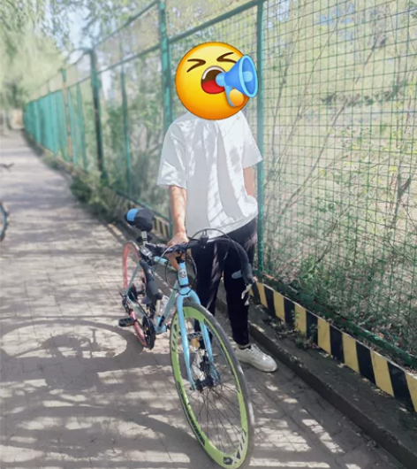 杂牌自行车 上学骑不了，便宜处理了轻微使用...