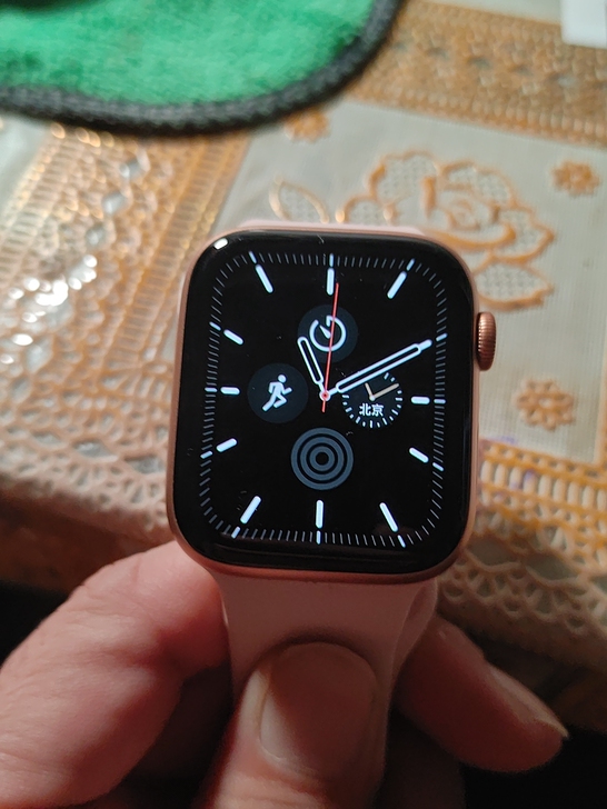 苹果watch s5国行44mm gps9...