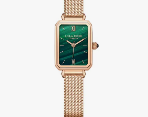 Lola Rose罗拉玫瑰 小绿表手表女轻...
