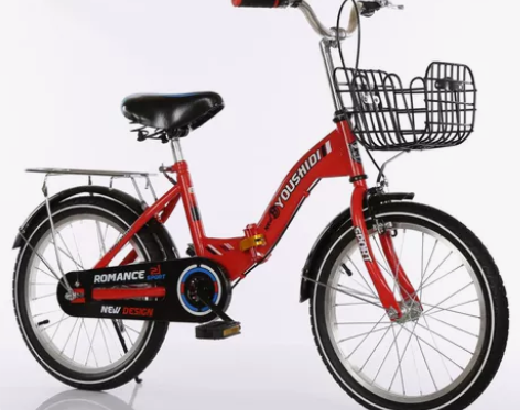 折叠儿童自行车18/20/22寸单车10-...